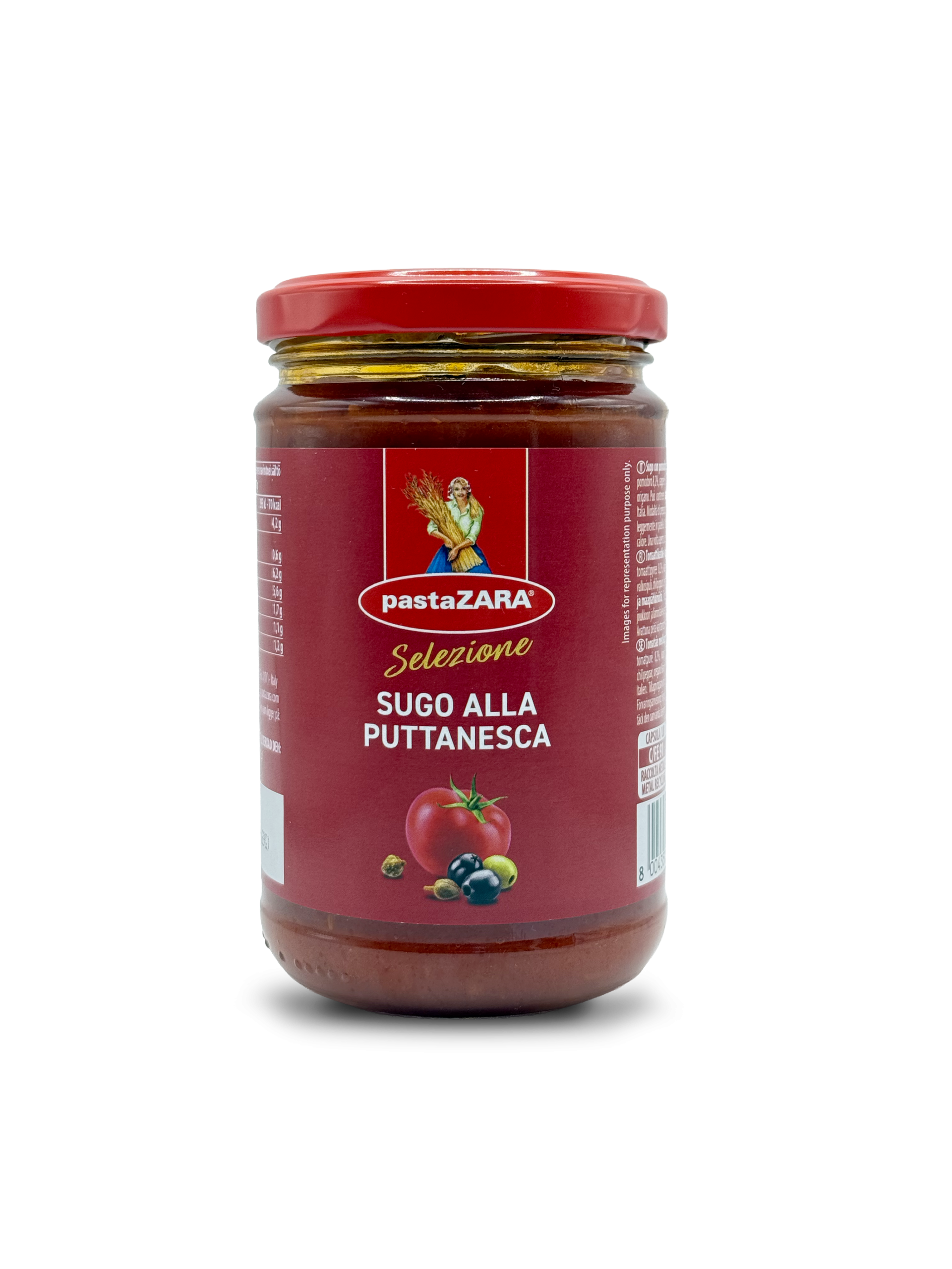 Pasta Zara Puttanesca sauce