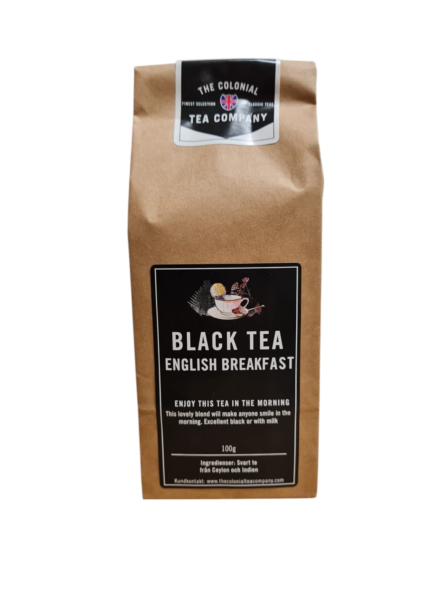 The Colonial Tea Company English Breakfast 100 g brown pack